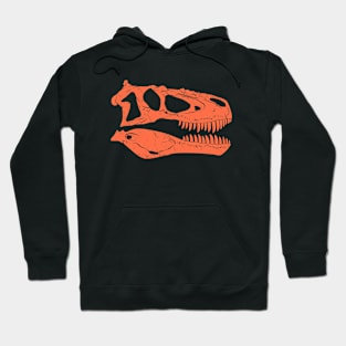 Daspletosaurus fossil skull Hoodie